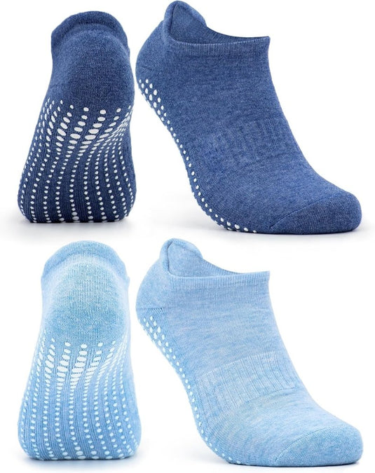 🧘 Antislip sokken voor yoga & fitness – stabiliteit, grip en comfort in elke houding ✨ - happygetfit.com