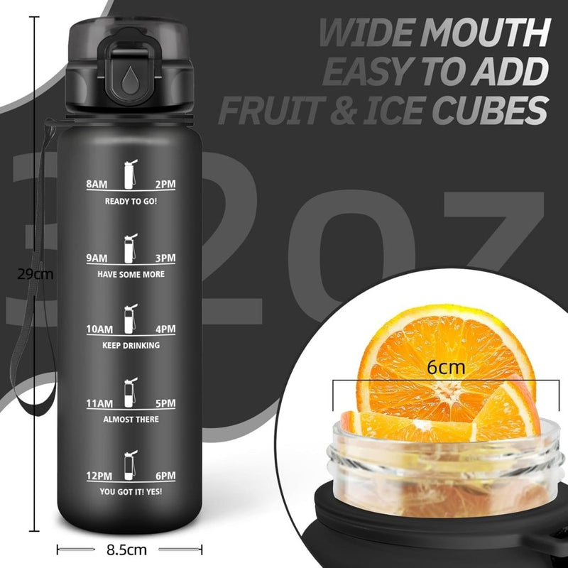 Laad afbeelding in Galerijviewer, 💧 Blijf gehydrateerd met deze BPA - vrije sportwaterfles van 1.5 liter! - happygetfit.com
