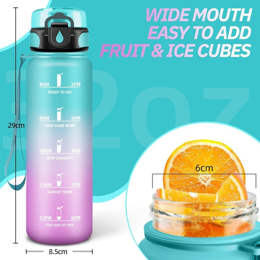 💧 Blijf gehydrateerd met deze BPA - vrije sportwaterfles van 1.5 liter! - happygetfit.com
