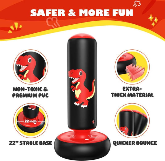 🥊 Bokszak voor kinderen – speelplezier, beweging en zelfvertrouwen in één 💥 - happygetfit.com