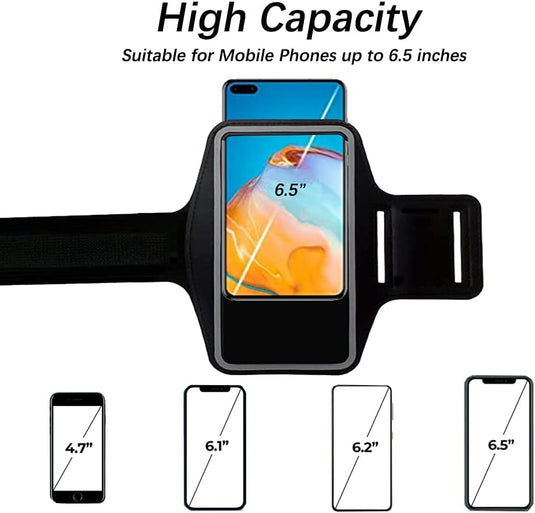🏃‍♂️ Comfortabele sportarmband – Houd je telefoon veilig tijdens elke workout! - happygetfit.com