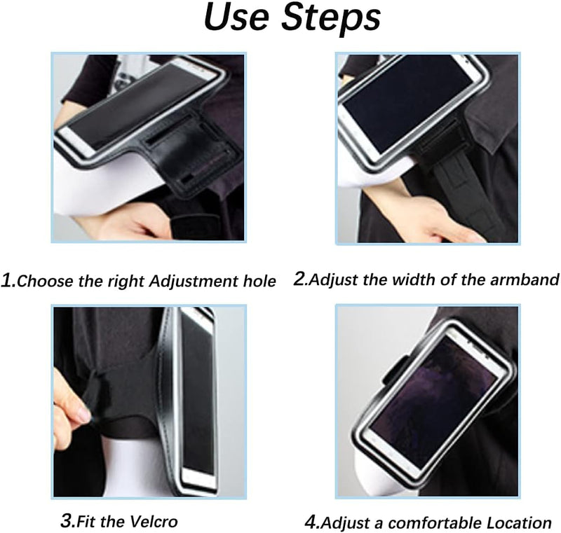 Laad afbeelding in Galerijviewer, 🏃‍♂️ Comfortabele sportarmband – Houd je telefoon veilig tijdens elke workout! - happygetfit.com
