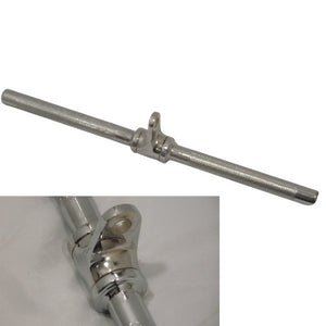 Laad afbeelding in Galerijviewer, De Stijgbeugel D-vorm handvat voor krachtige fitness workouts is een zilveren metalen draaibare handgreep met een centraal gewricht, ontworpen voor veelzijdige oefeningen. Een ingevoegde afbeelding toont het ingewikkelde gewrichtsmechanisme, wat de precisietechniek benadrukt.
