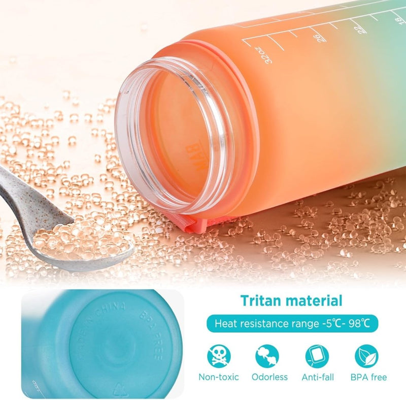 Laad afbeelding in Galerijviewer, 🚀 Jouw ultieme herbruikbare waterfles – Duurzaam, stijlvol en praktisch! - happygetfit.com
