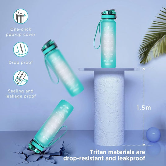 🚀 Jouw ultieme herbruikbare waterfles – Duurzaam, stijlvol en praktisch! - happygetfit.com