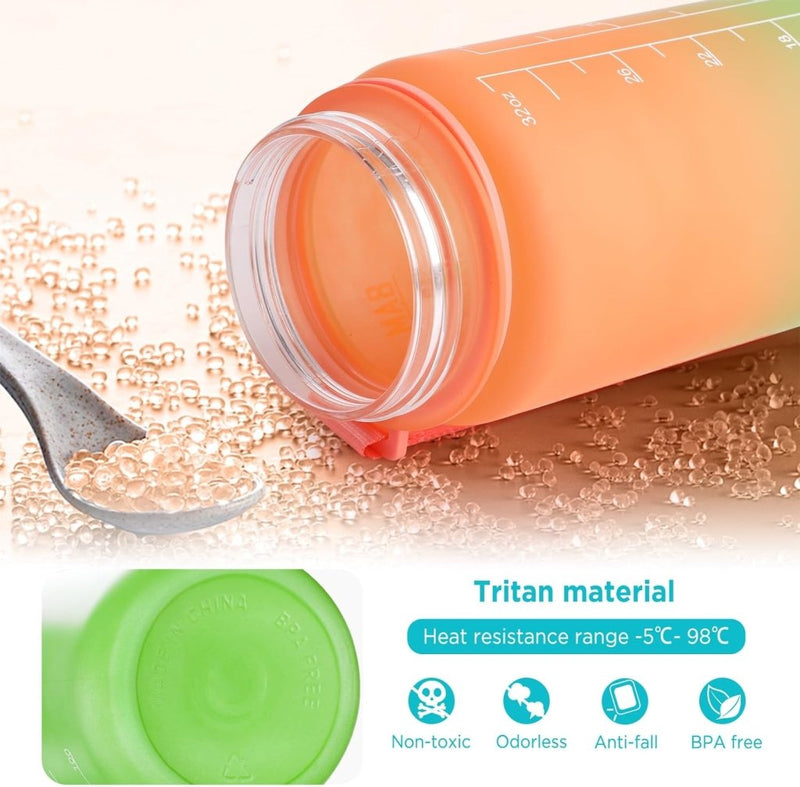 Laad afbeelding in Galerijviewer, 🚀 Jouw ultieme herbruikbare waterfles – Duurzaam, stijlvol en praktisch! - happygetfit.com
