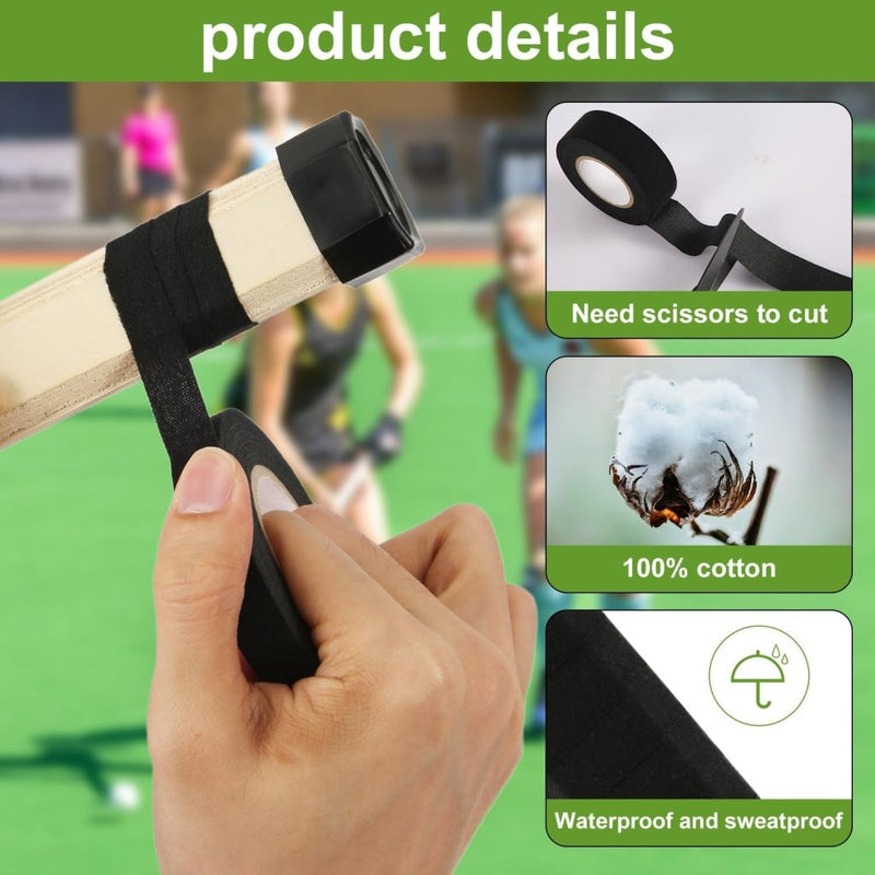 Laad afbeelding in Galerijviewer, 🏒 Lacrosse en hockey stick tape – Perfecte grip en zweetabsorptie! - happygetfit.com
