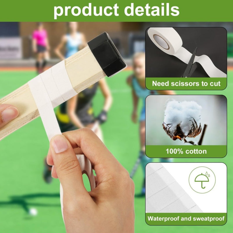 Laad afbeelding in Galerijviewer, 🏒 Lacrosse en hockey stick tape – Perfecte grip en zweetabsorptie! - happygetfit.com
