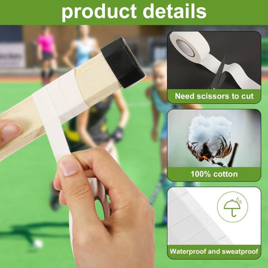 🏒 Lacrosse en hockey stick tape – Perfecte grip en zweetabsorptie! - happygetfit.com