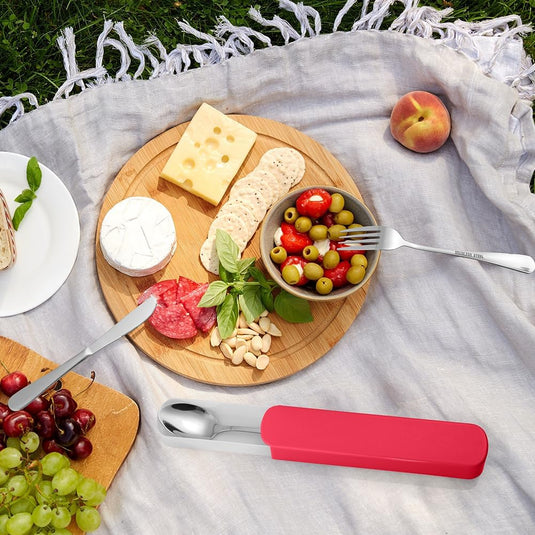 🍴 Licht, sterk en herbruikbaar – het ideale camping bestek voor onderweg ⛺ - happygetfit.com