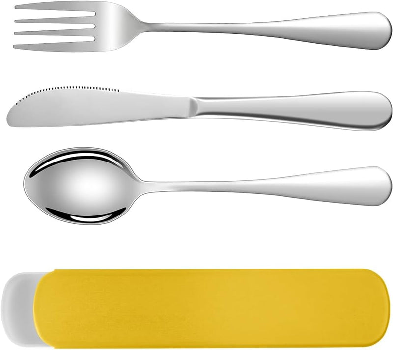 Laad afbeelding in Galerijviewer, 🍴 Licht, sterk en herbruikbaar – het ideale camping bestek voor onderweg ⛺ - happygetfit.com
