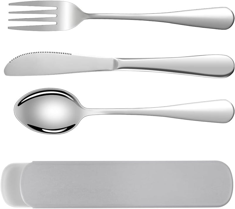 Laad afbeelding in Galerijviewer, 🍴 Licht, sterk en herbruikbaar – het ideale camping bestek voor onderweg ⛺ - happygetfit.com
