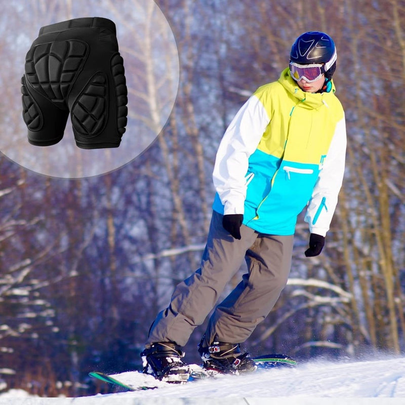 Laad afbeelding in Galerijviewer, Maximale bescherming met gewatteerde beschermende shorts voor extreme sporten - happygetfit.com
