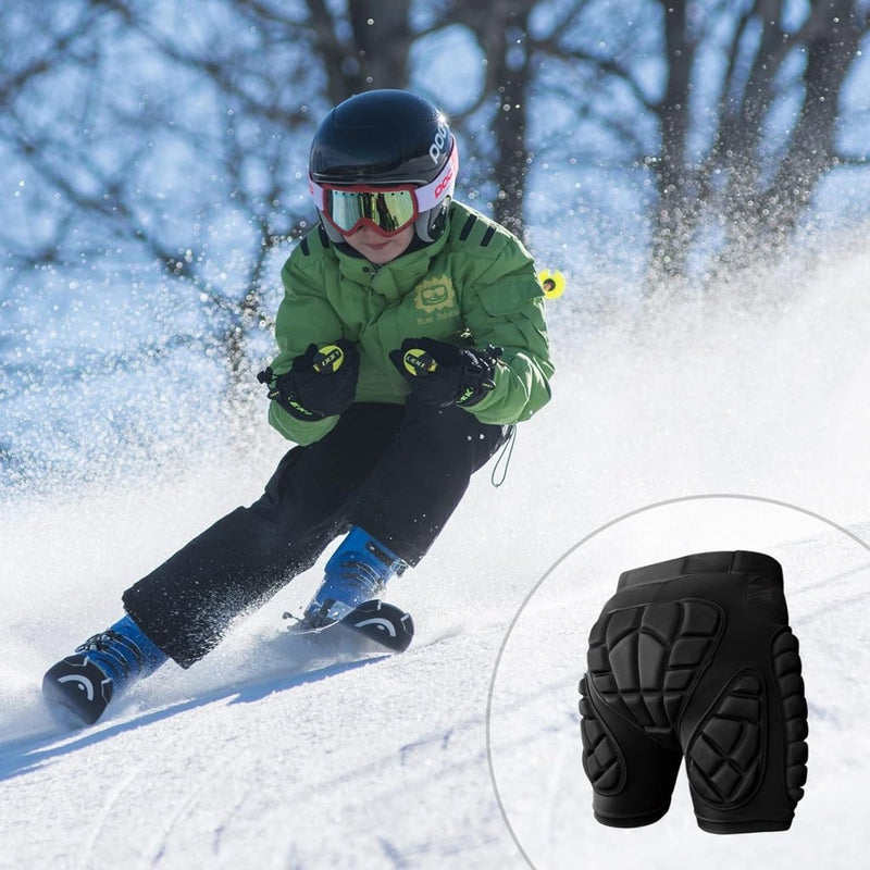 Laad afbeelding in Galerijviewer, Maximale bescherming met gewatteerde beschermende shorts voor extreme sporten - happygetfit.com
