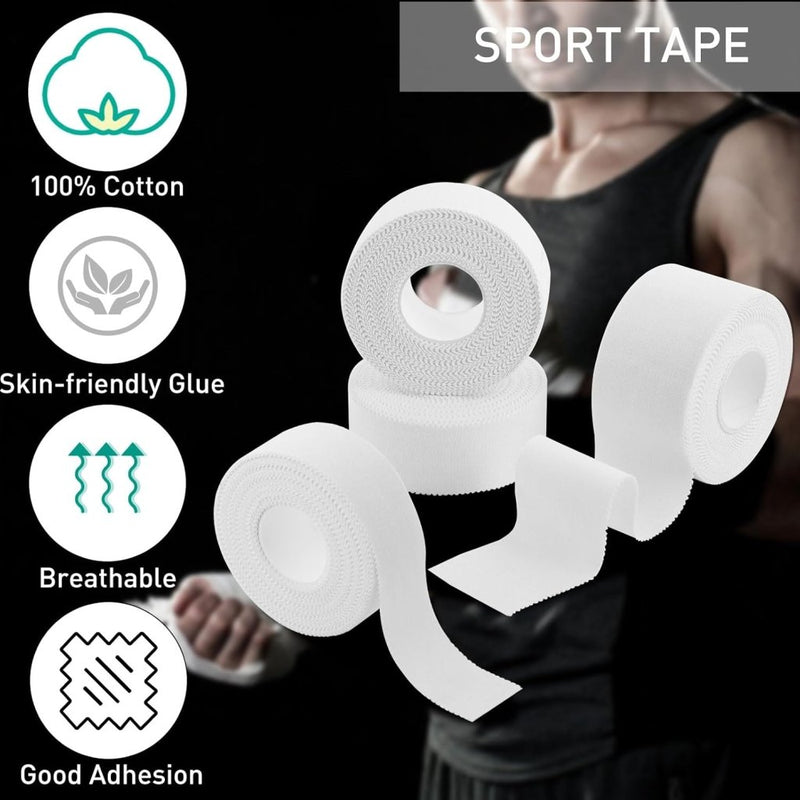 Laad afbeelding in Galerijviewer, 🏋️‍♂️ Maximale stabiliteit en bescherming met deze sporttape! - happygetfit.com
