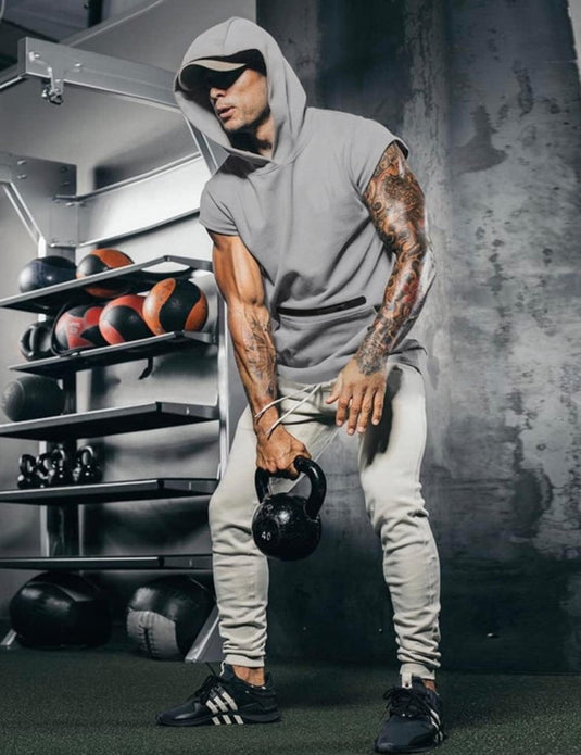 💪 Mouwloze hoodie die beweegt zoals jij – functioneel, stijlvol en perfect voor elke workout 💥 - happygetfit.com