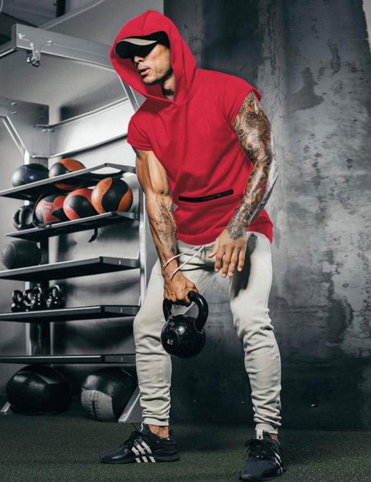 💪 Mouwloze hoodie die beweegt zoals jij – functioneel, stijlvol en perfect voor elke workout 💥 - happygetfit.com