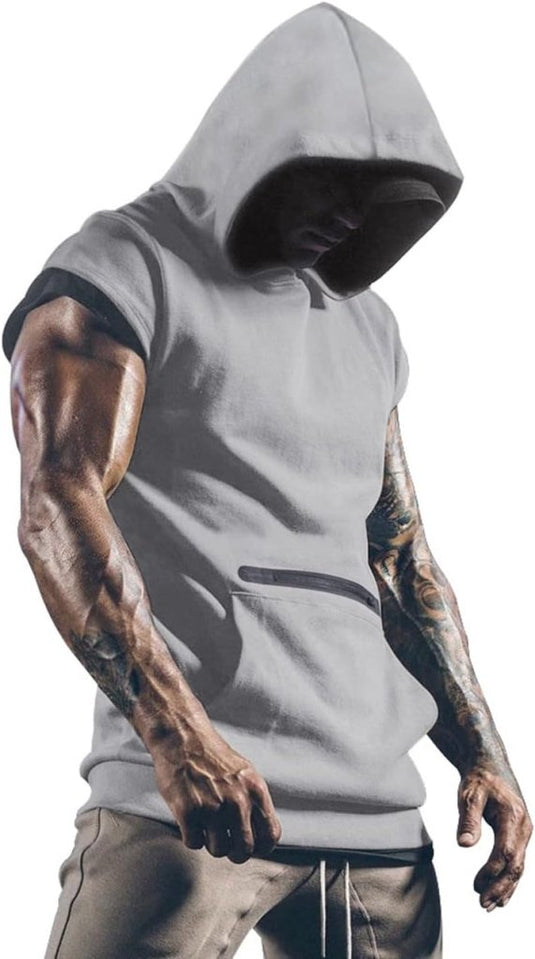 💪 Mouwloze hoodie die beweegt zoals jij – functioneel, stijlvol en perfect voor elke workout 💥 - happygetfit.com