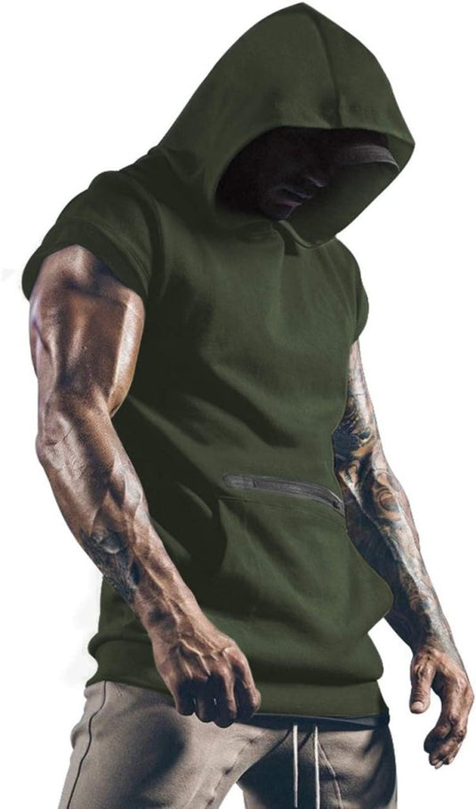 💪 Mouwloze hoodie die beweegt zoals jij – functioneel, stijlvol en perfect voor elke workout 💥 - happygetfit.com
