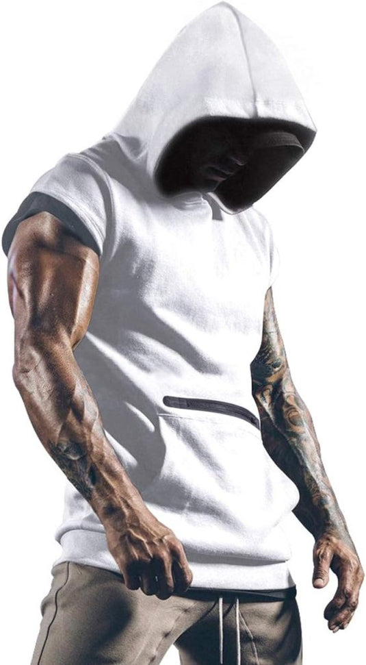💪 Mouwloze hoodie die beweegt zoals jij – functioneel, stijlvol en perfect voor elke workout 💥 - happygetfit.com