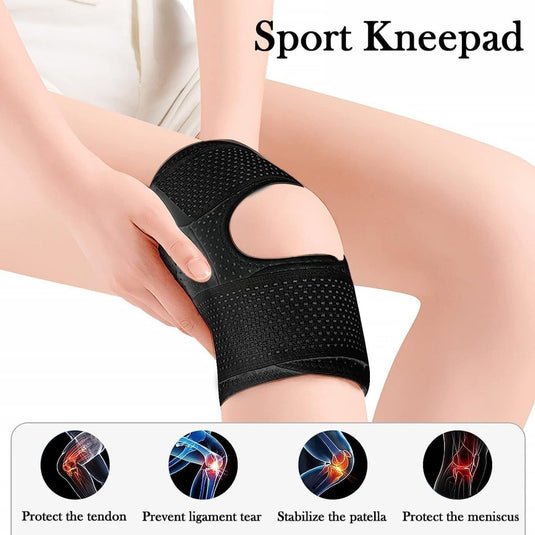 🏃‍♂️ Optimale knieondersteuning voor sport en herstel! - happygetfit.com