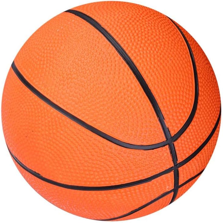Laad afbeelding in Galerijviewer, De &quot;🏀 Perfecte mini-basketbal voor jonge spelers!&quot; is een oranje, zwart gevoerde bal gemaakt van duurzaam rubber met een gestructureerd oppervlak voor uitstekende grip, ideaal voor kinderen die hun vaardigheden aanscherpen.
