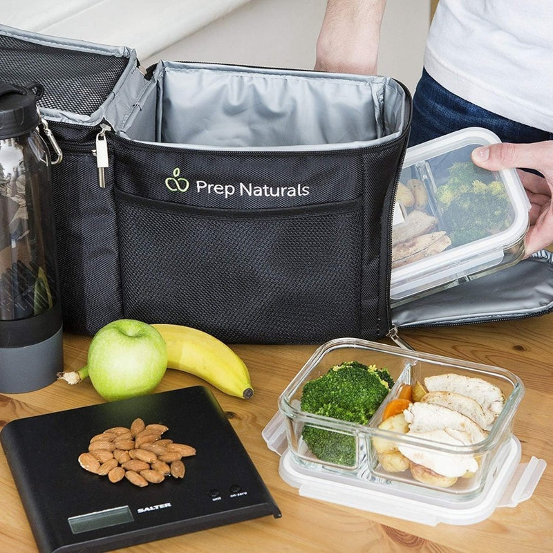 Laad afbeelding in Galerijviewer, 🥗 Slim voorbereiden, vers bewaren – met deze glazen vershoudbakjes 🥗 - happygetfit.com
