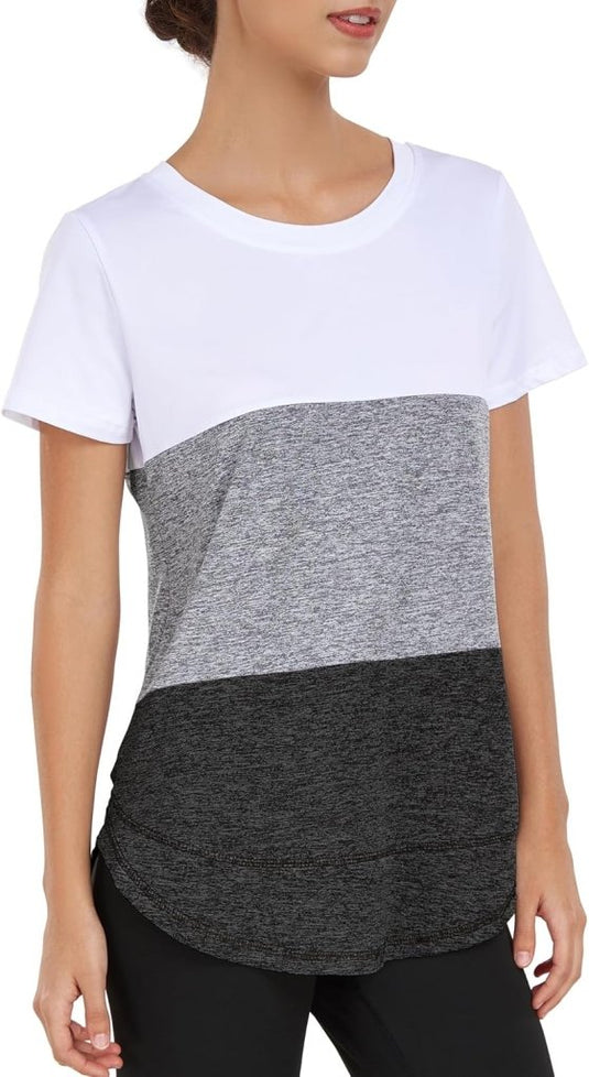 💪 Sportief T-shirt voor dames – comfort, stijl en bewegingsvrijheid in één - happygetfit.com