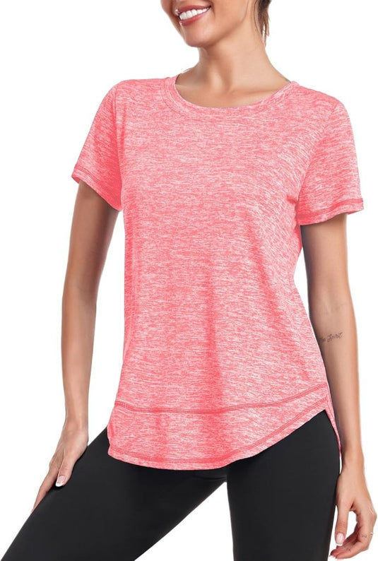 💪 Sportief T-shirt voor dames – comfort, stijl en bewegingsvrijheid in één - happygetfit.com