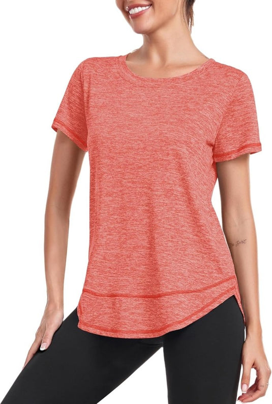 💪 Sportief T-shirt voor dames – comfort, stijl en bewegingsvrijheid in één - happygetfit.com