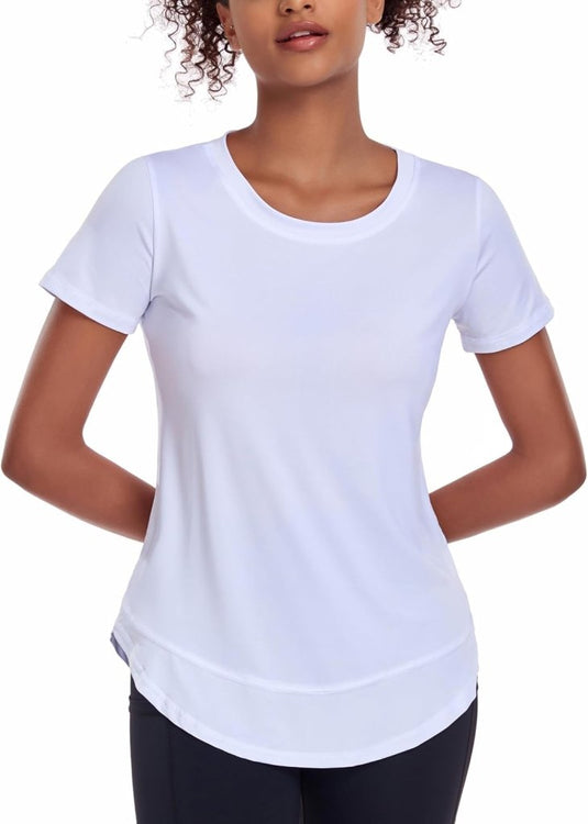 💪 Sportief T-shirt voor dames – comfort, stijl en bewegingsvrijheid in één - happygetfit.com