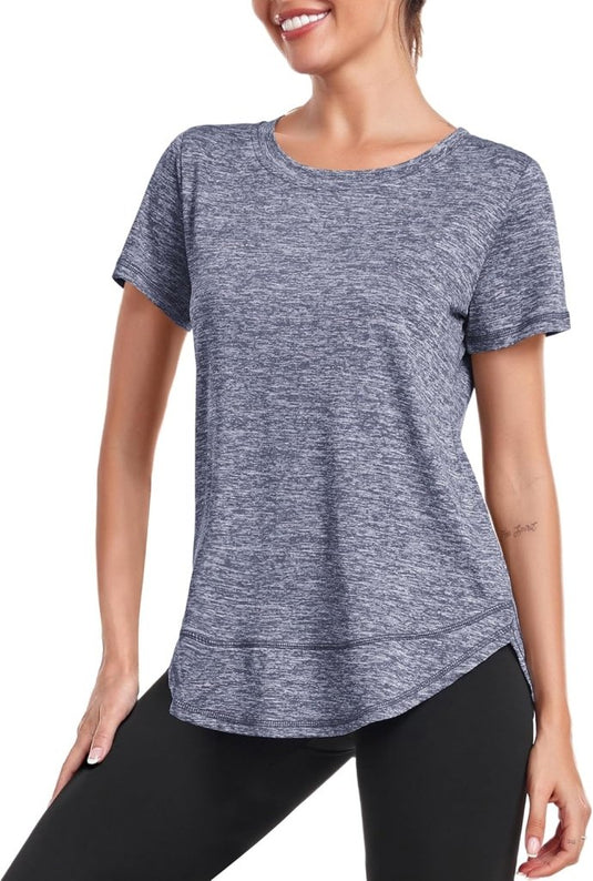 💪 Sportief T-shirt voor dames – comfort, stijl en bewegingsvrijheid in één - happygetfit.com