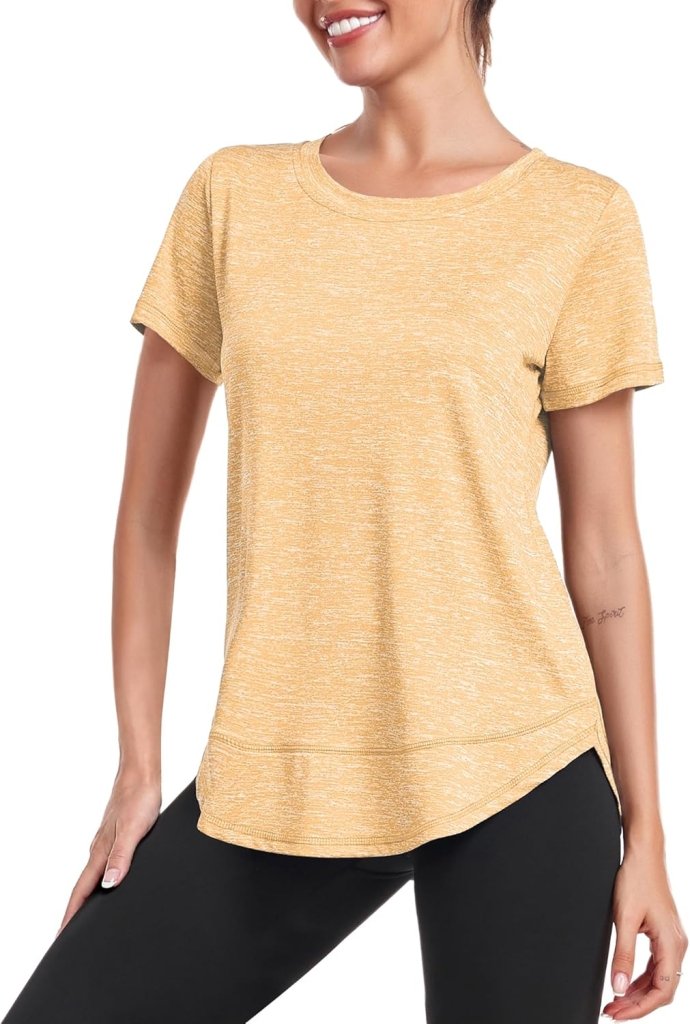 Laad afbeelding in Galerijviewer, 💪 Sportief T-shirt voor dames – comfort, stijl en bewegingsvrijheid in één - happygetfit.com
