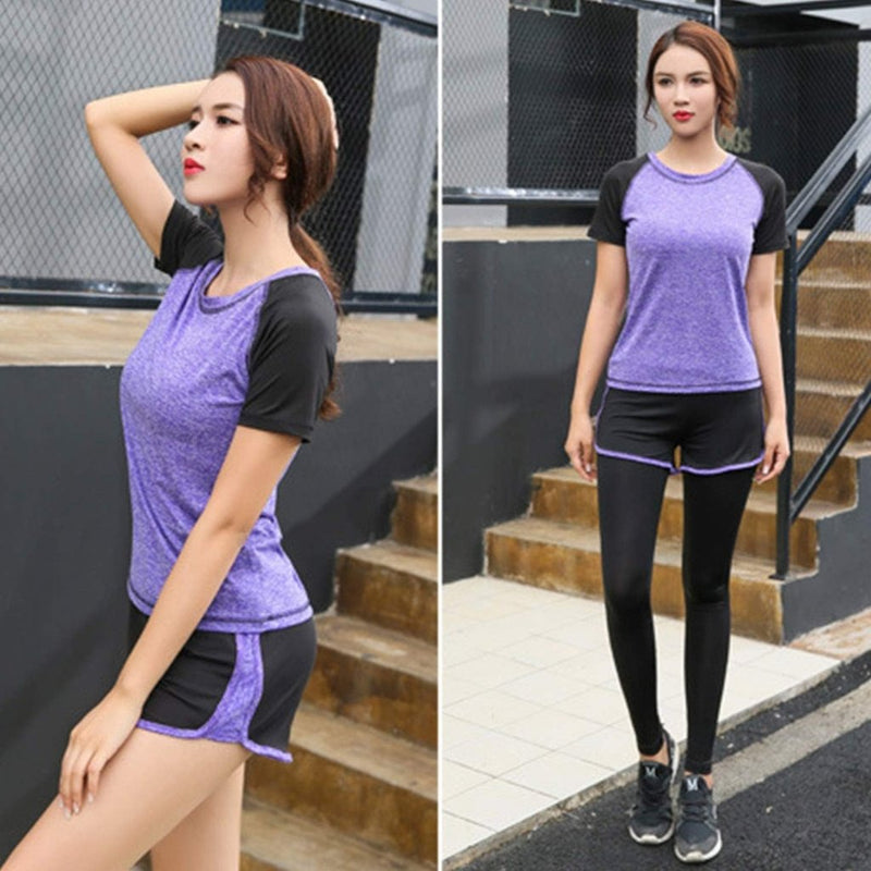 Laad afbeelding in Galerijviewer, 🔥 Trainingspak voor dames – complete 5 - delige set voor elke workout, elk seizoen 💪 - happygetfit.com
