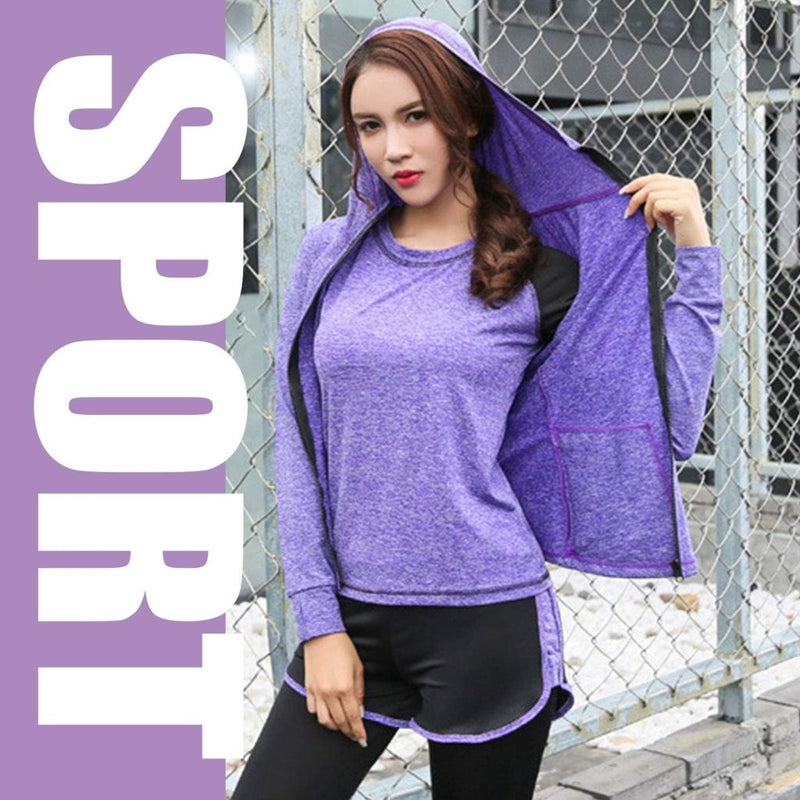 Laad afbeelding in Galerijviewer, 🔥 Trainingspak voor dames – complete 5 - delige set voor elke workout, elk seizoen 💪 - happygetfit.com
