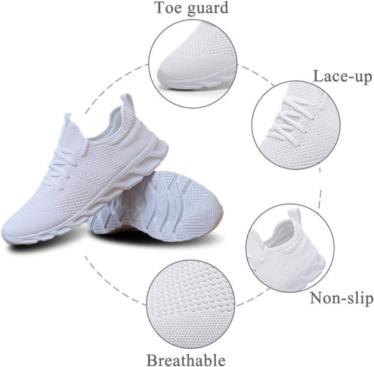 👟 Wandelschoenen voor dames – lichtgewicht comfort voor elke stap 🌸 - happygetfit.com