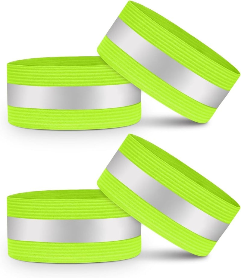 Laad afbeelding in Galerijviewer, 🏃‍♂️ Wees zichtbaar en veilig met deze reflecterende armbanden! - happygetfit.com
