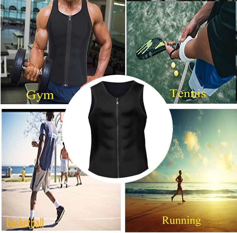 Laad afbeelding in Galerijviewer, 🔥 Zweet pak met ritssluiting – Verbrand sneller vet tijdens elke training 💪 - happygetfit.com
