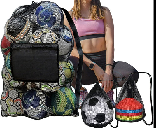 In sportkleding hurkt een persoon achter 