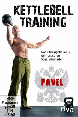 Een gespierde man tilt met één hand een kettlebell boven zijn hoofd, als weerspiegeling van 