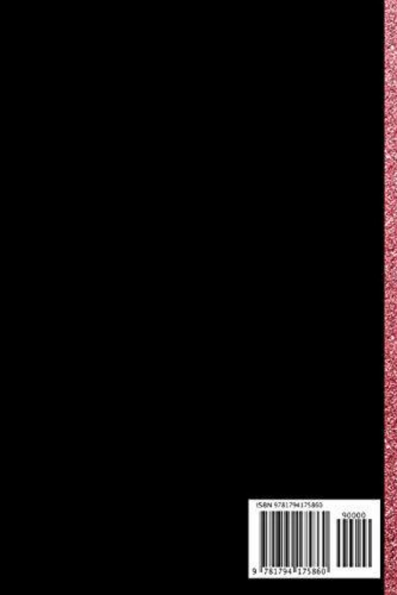 Laad afbeelding in Galerijviewer, Het levendige Healthy Habits Journal, met zijn leuke roze kettlebell-coverontwerp, heeft een zwarte achtergrond met een glinsterende roze rand aan de rechterkant. Een witte barcode en ISBN staan in de rechteronderhoek, die uw eerste stap markeren om uw waterinname, stappen en slaap bij te houden voor een gezondere levensstijl.
