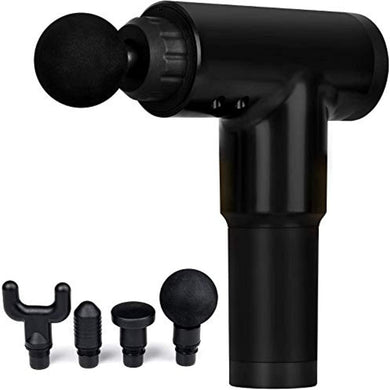 Zwart handmassagepistool, 
