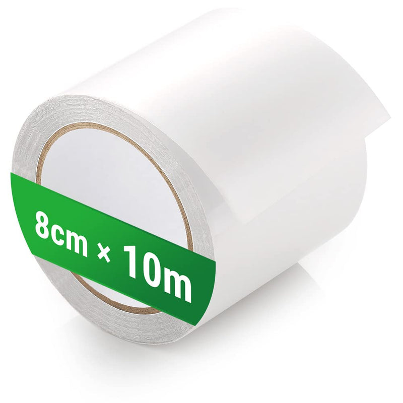 Laad afbeelding in Galerijviewer, Een rol Tenttape, de onmisbare reparatietape voor uw tent, met een groen label en afmetingen van 8 cm bij 10 m.
